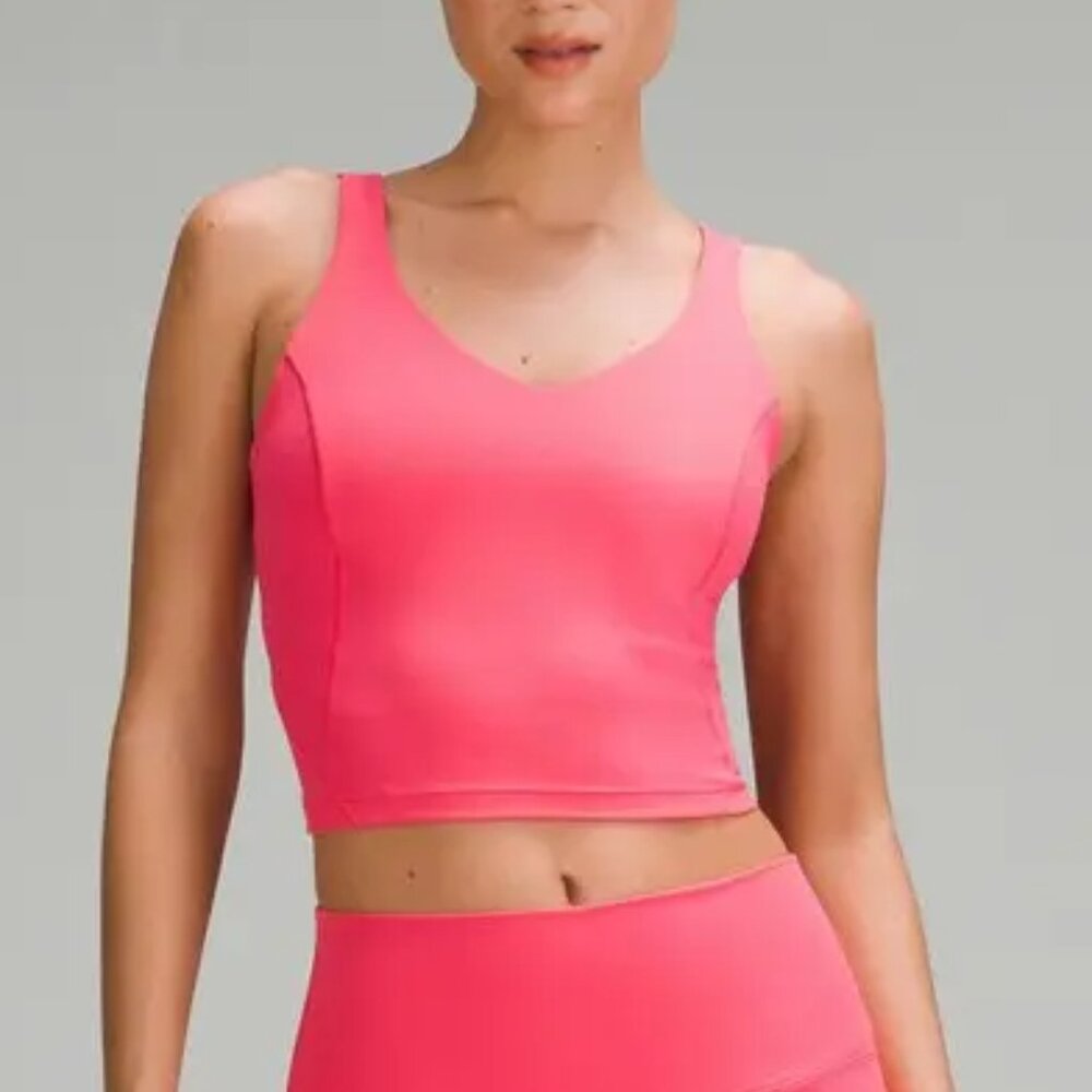 lululemon Align Tank Top C/D Glaze Pink Size 8 NWT
